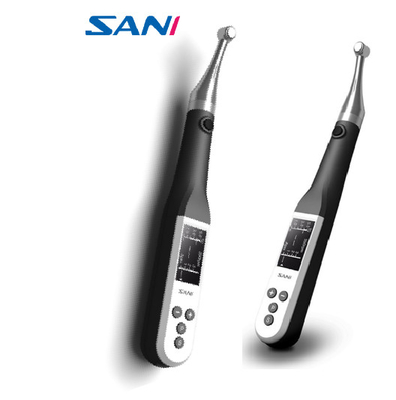 Μαύρη ενάντια γωνία οδοντικό Handpiece μηχανών CE οδοντική Endo με τον εντοπιστή κορυφών