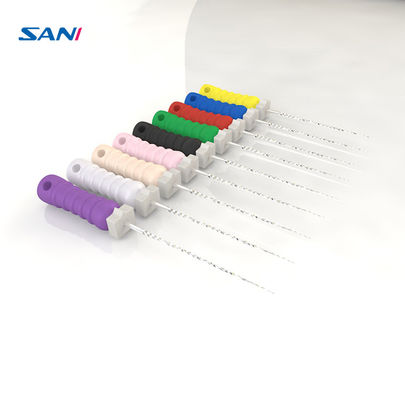 τα αρχεία 28mm Κ στην οδοντιατρική 6pcs ανά πακέτο Κ δακτυλογραφούν τα αρχεία Endo